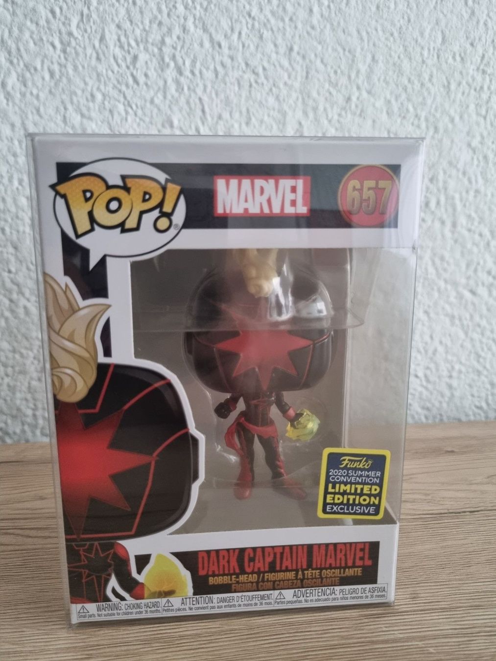 Funko Figuren: Funko Pop Marvel #657 - Dark Captain Marvel Limited Edition – Neu und originalverpackt aus Oberdorf NW von CollectingWorld
