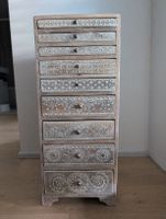 Kommode aus Mangoholz von Cachet mit 9 Schubladen