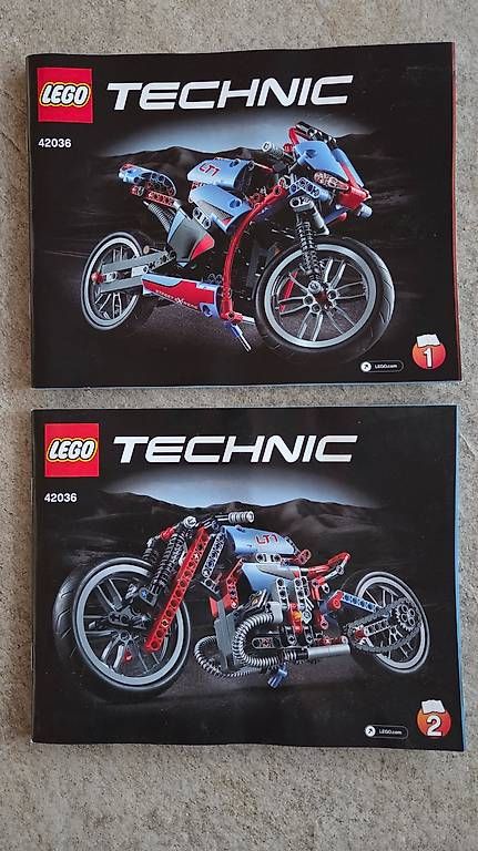 Lego Giocattoli: LEGO Technic (Technik) Strassenmotorrad 42036 – Usato da Oberstammheim venduto da cziegeler 2