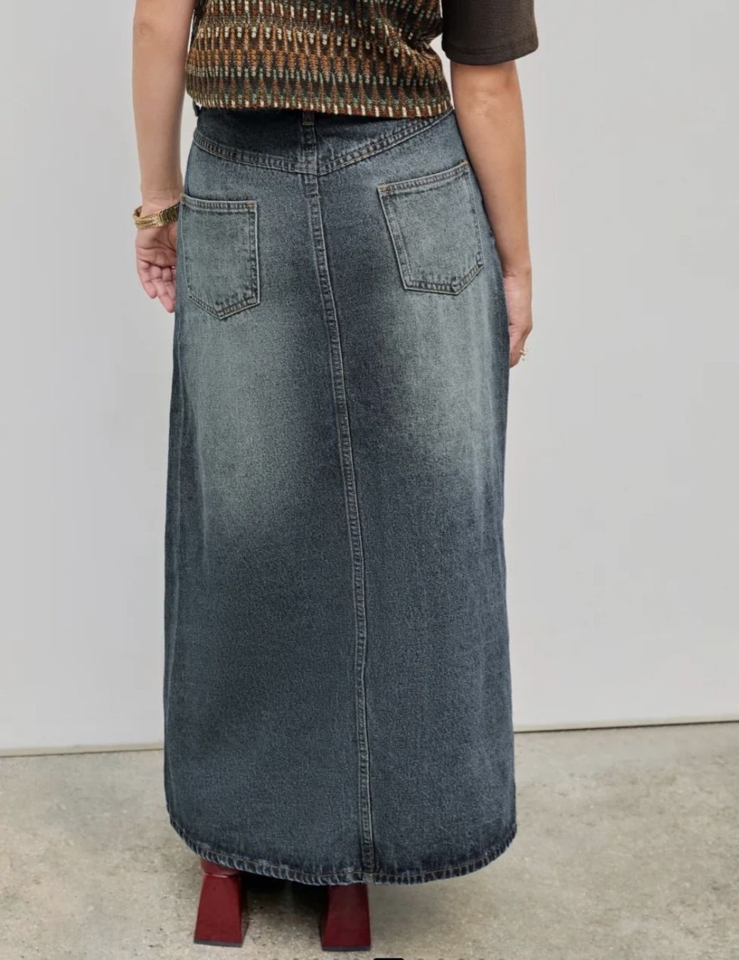 Gonne: jupe longue en jeans taille XL – Nuovo e nell'imballaggio originale da Sion venduto da nat_xz7y 1