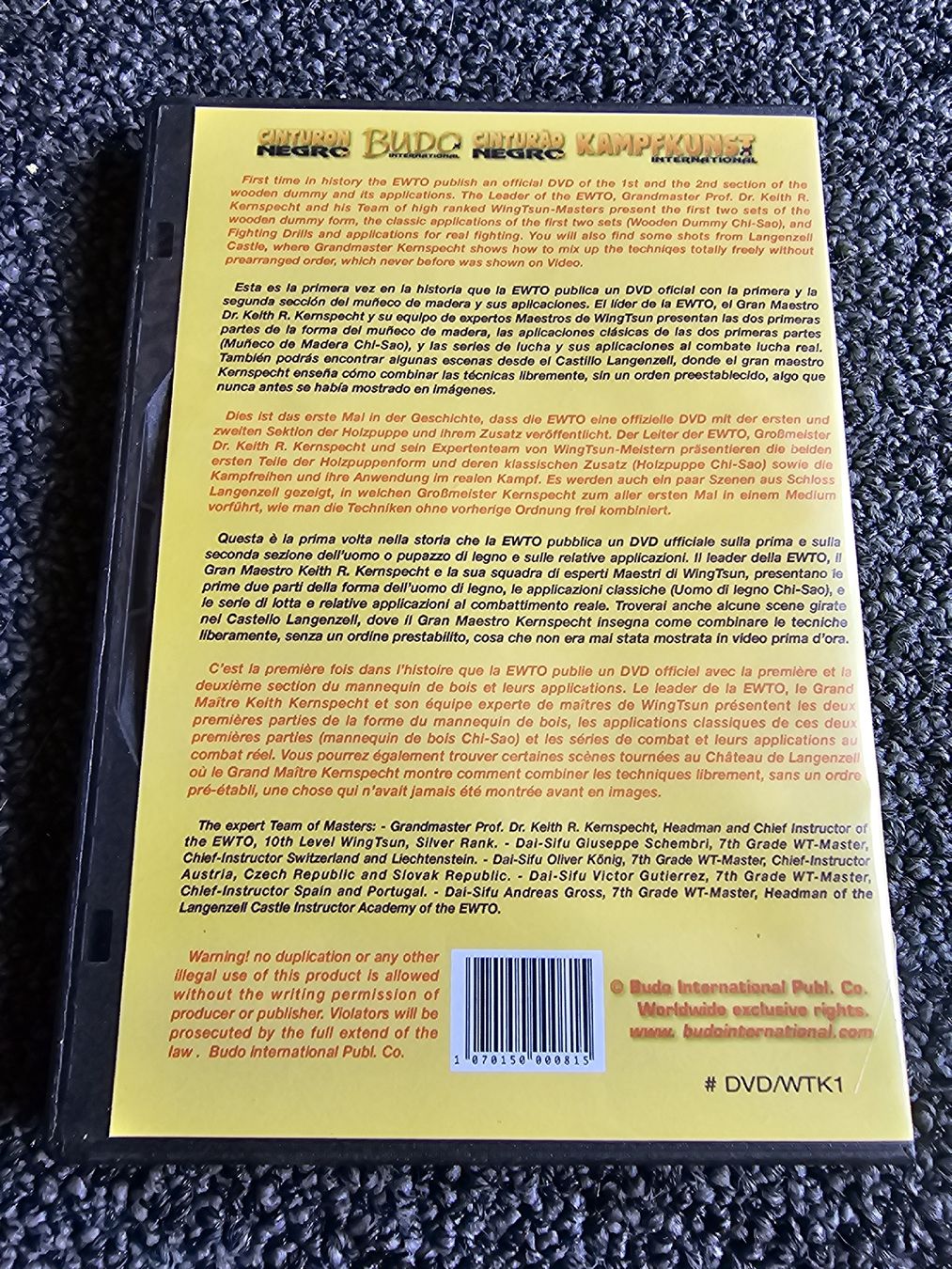 Tutti i DVDs: K. Kernspecht WT EWTO (21438) – Usato da Ruswil venduto da jan_bxl5 1