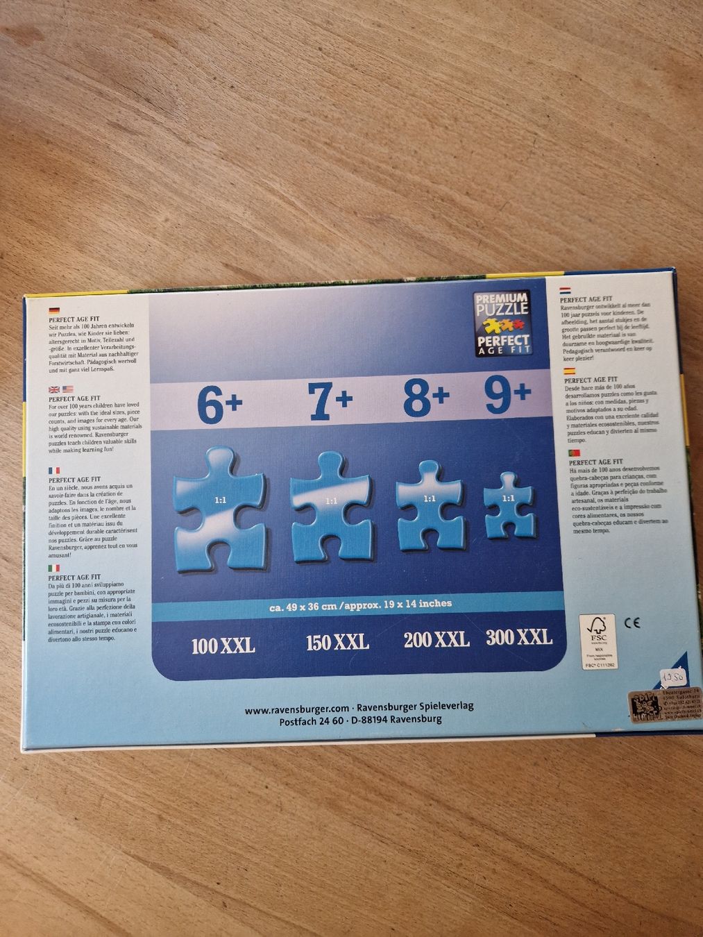 Ravensburger Puzzle: Puzzle Ravensburger 200 Teile – Usato da Binn venduto da Potter79 2