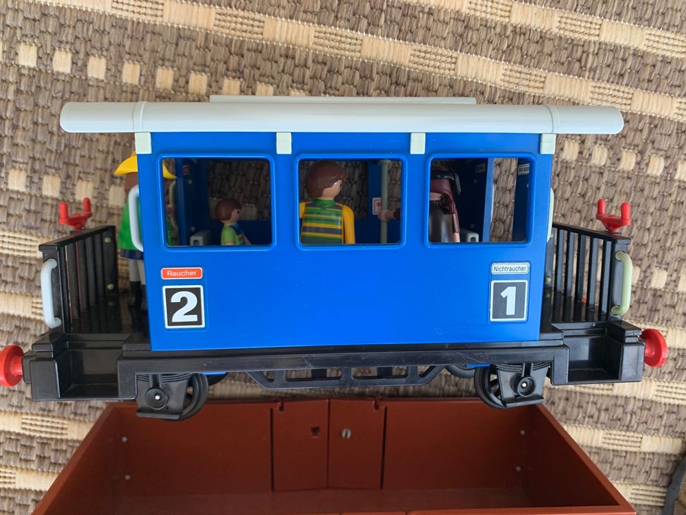 Playmobil 4116 : Wagon à bennes basculantes (train) | Rakuten