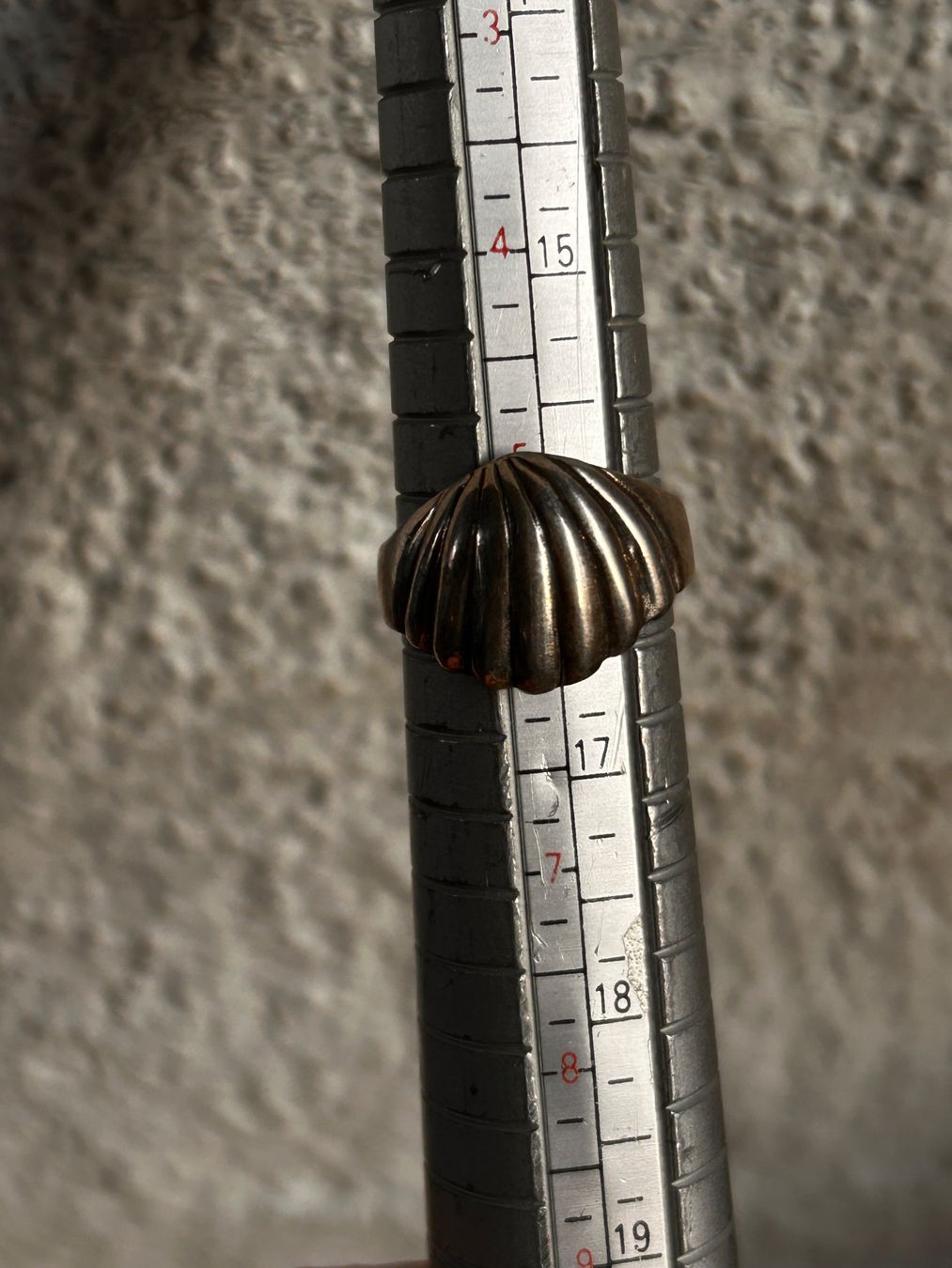 Anelli: Silber Ring,  Muschel (Grösse 51) – Usato da Dittingen venduto da Bellevista 6