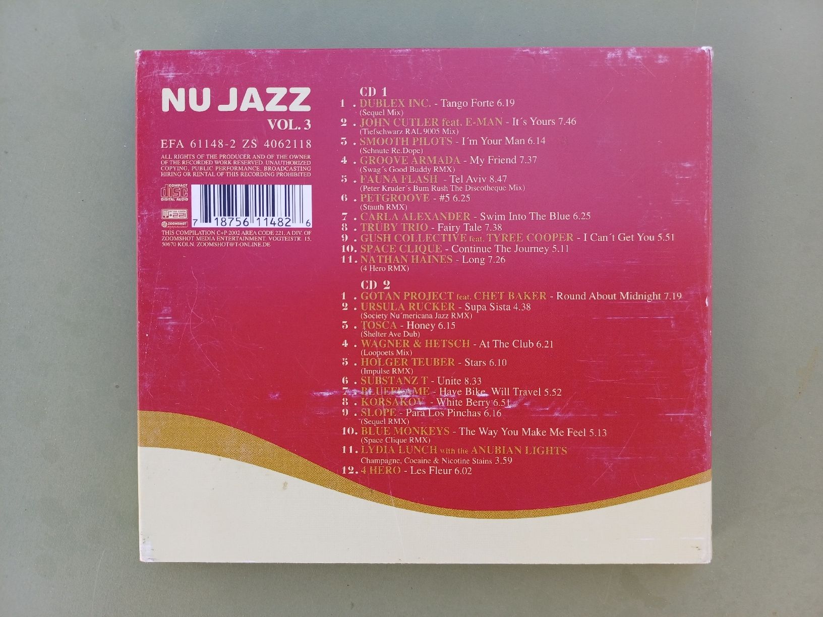 CD: NU JAZZ Vol.3 CDx2 – Usato da Begnins venduto da Drastic-Sound 1