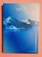 original Jahrbuch Briefmarken CH Post 2002 Halbmondstempel