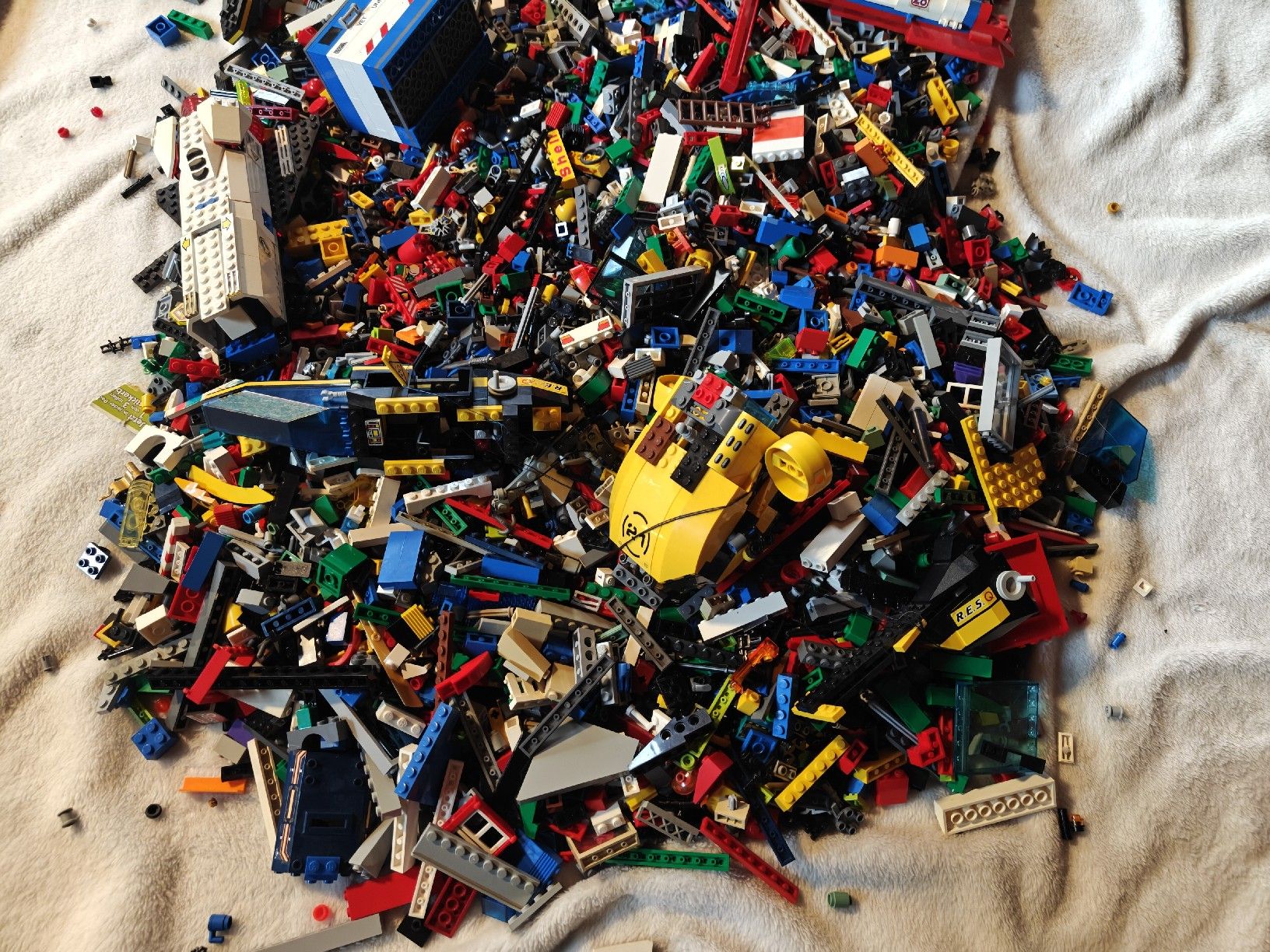 Lego Kit di costruzioni: ca 6 kg Lego Bausteine – Usato da Fideris venduto da VonRiva86 1