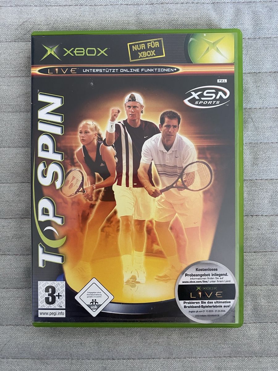 Microsoft Giochi: Top Spin für Xbox – Usato da Thunstetten venduto da Virus_33