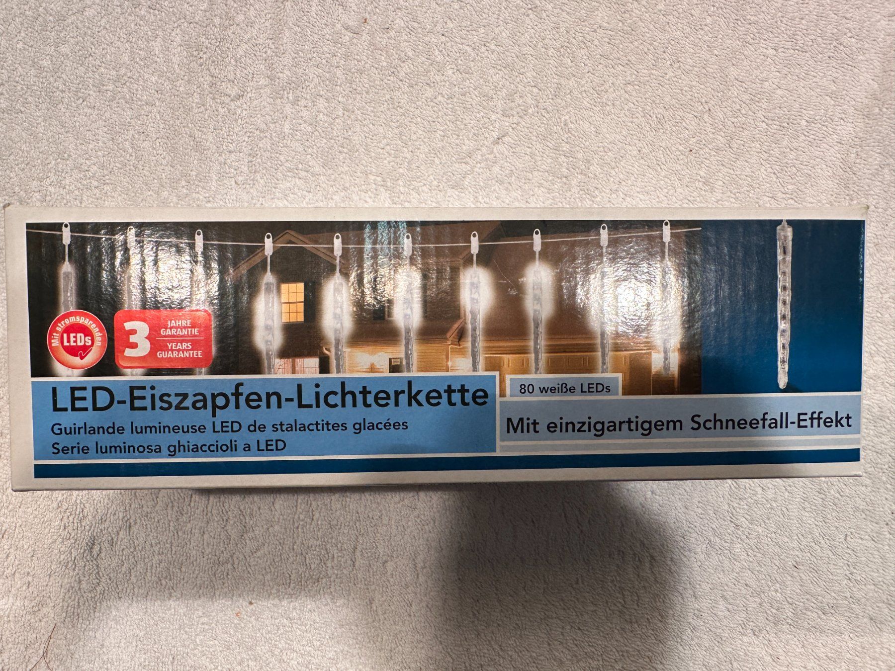 Ghirlande e barre luminose: Lichterkette mit Eiszapfen – Usato da Laupen ZH venduto da Mcafi02 2