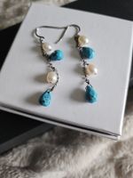 Boucles d'oreilles en turquoise