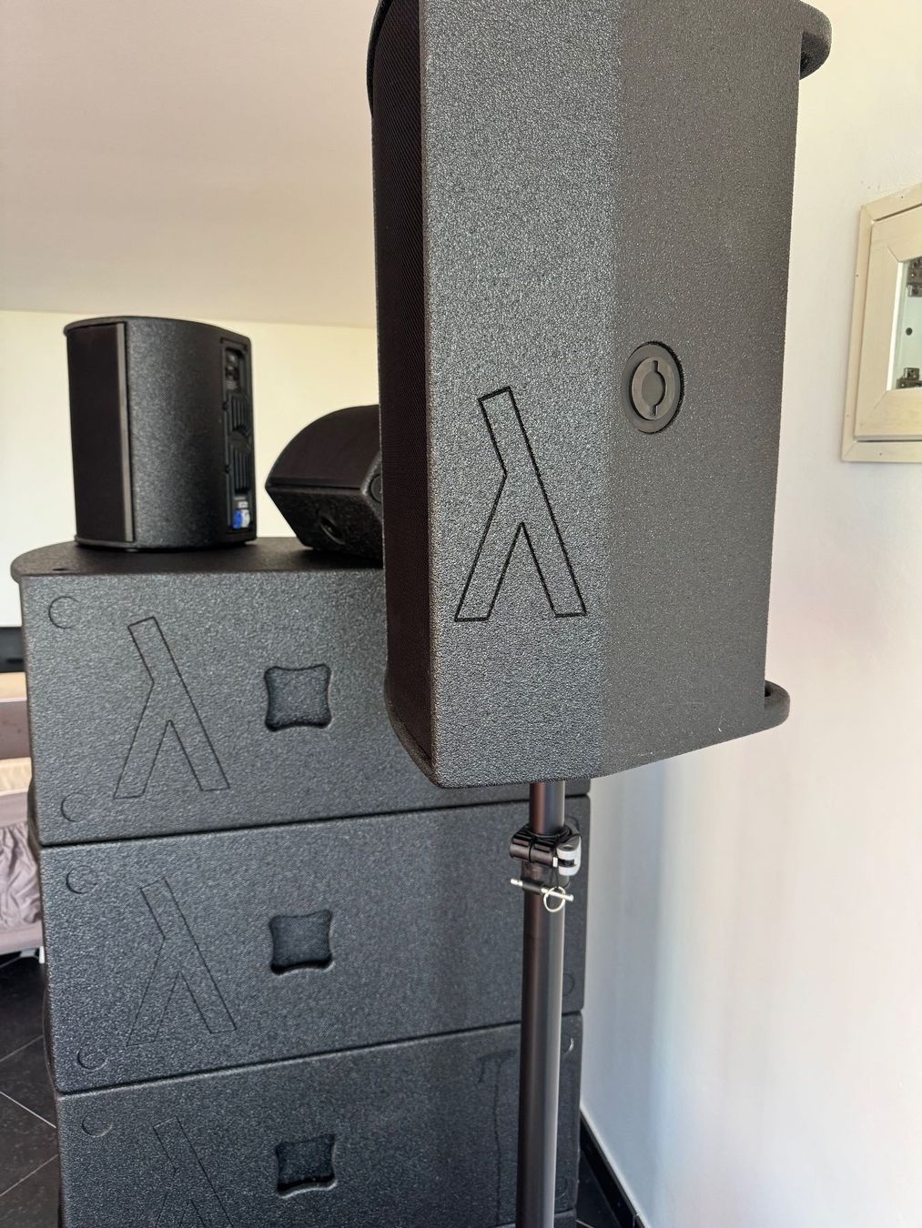 Casse acustiche: Lambda Labs Profi-PA-Komplettanlage | 4 Subwoofer + 4 Tops – Usato da Wollerau venduto da MTECSWISS 5