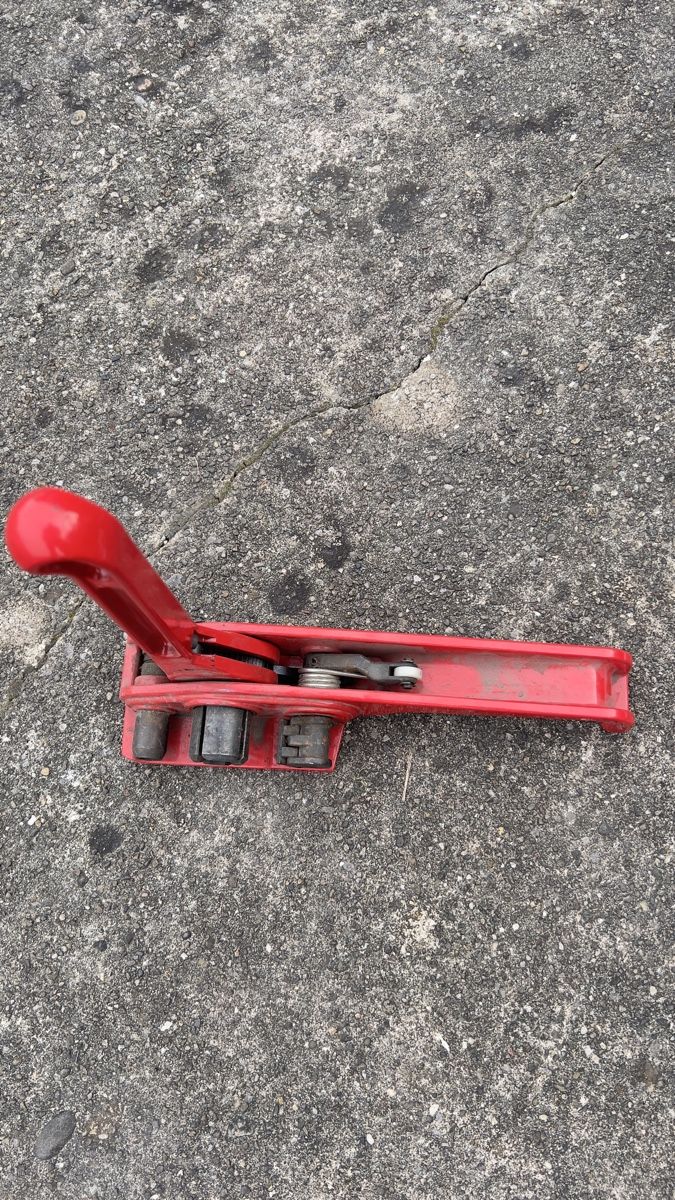 Sonstiges zum Basteln & Handarbeiten: Umreifungsband mit Spender und Spanner neu – Neu (gemäss Beschreibung) aus Madiswil von SWISS_49.B 8