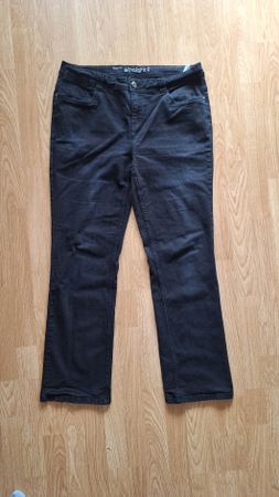 Schwarze Damen Jeans von C&A Gr 42