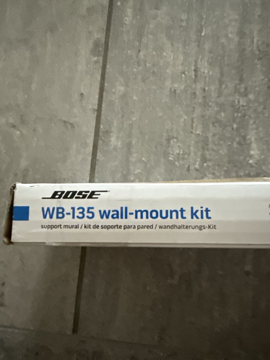 Bose Fixations: BOSE WB-135 Wandhalterungs-Kit neu – Neuf avec emballage d'origine à Matzingen par Buykle