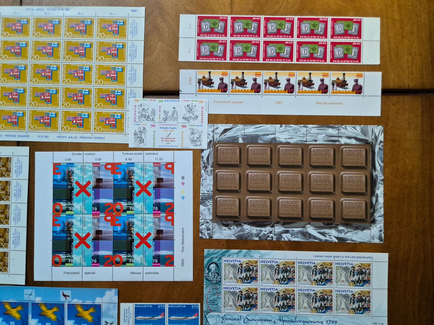 Alle Briefmarken: Frankaturware 100 CHF. GRATISLIEFERUNG ! – Neu (gemäss Beschreibung) aus Horgen von frankatur 2
