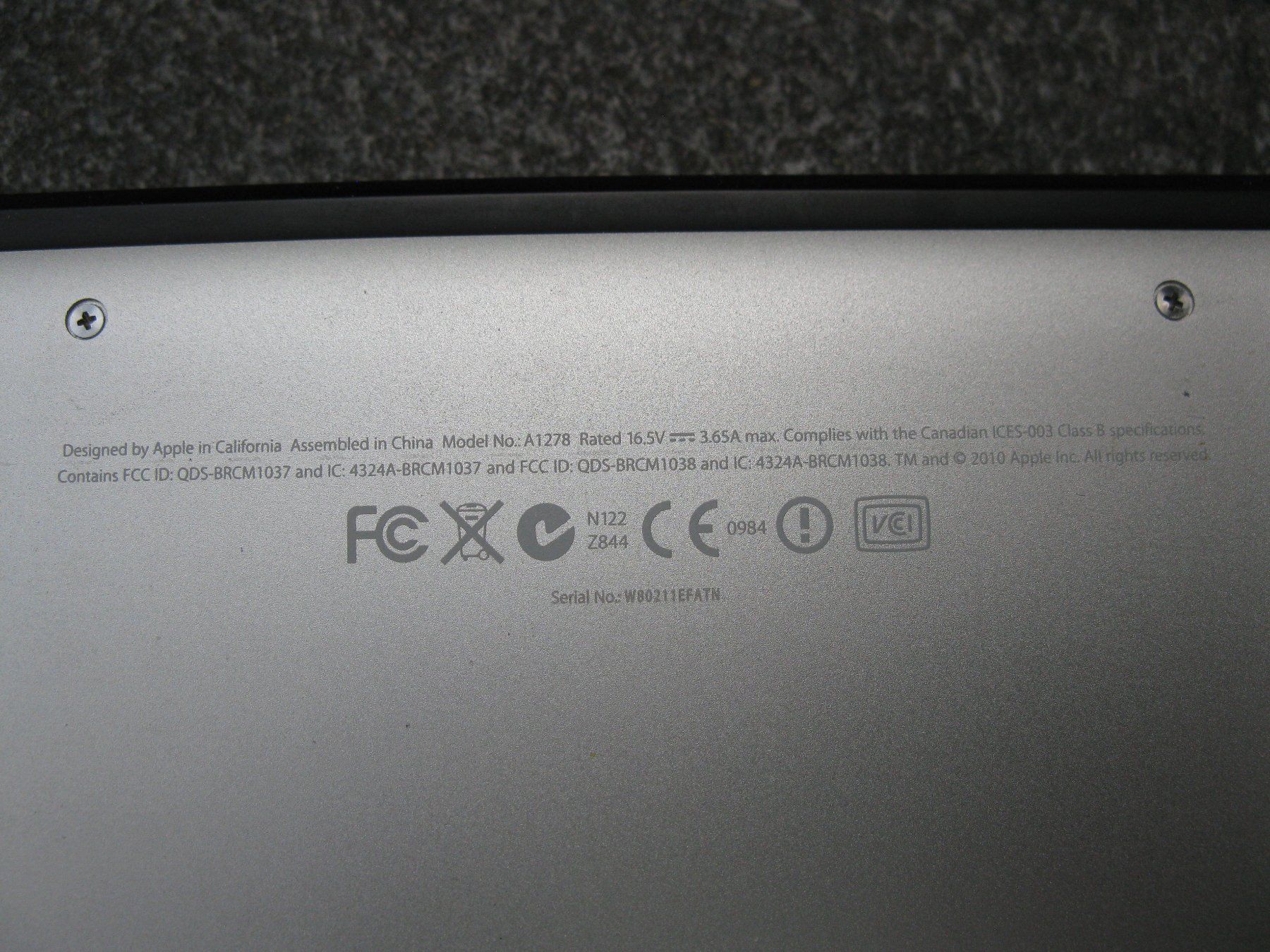 Apple Notebooks: Apple MacBook Pro 7.1,  13", A1278 – Gebraucht aus Hittnau von Mares8335 3