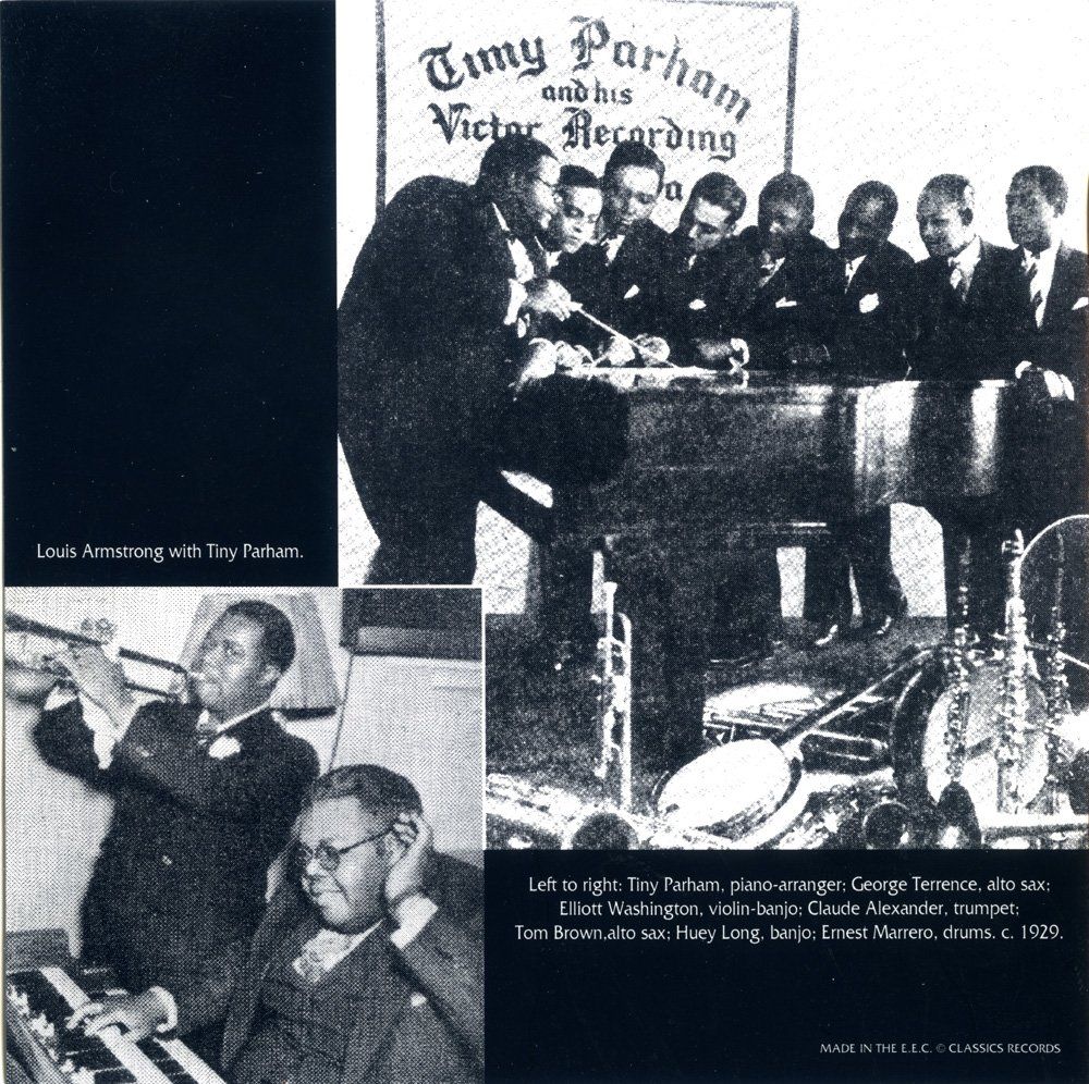 CDs: Jazz-CD:  Tiny Parham 1929 - 1940  (Classics) – Gebraucht aus Hochfelden von mue_lhm9 1