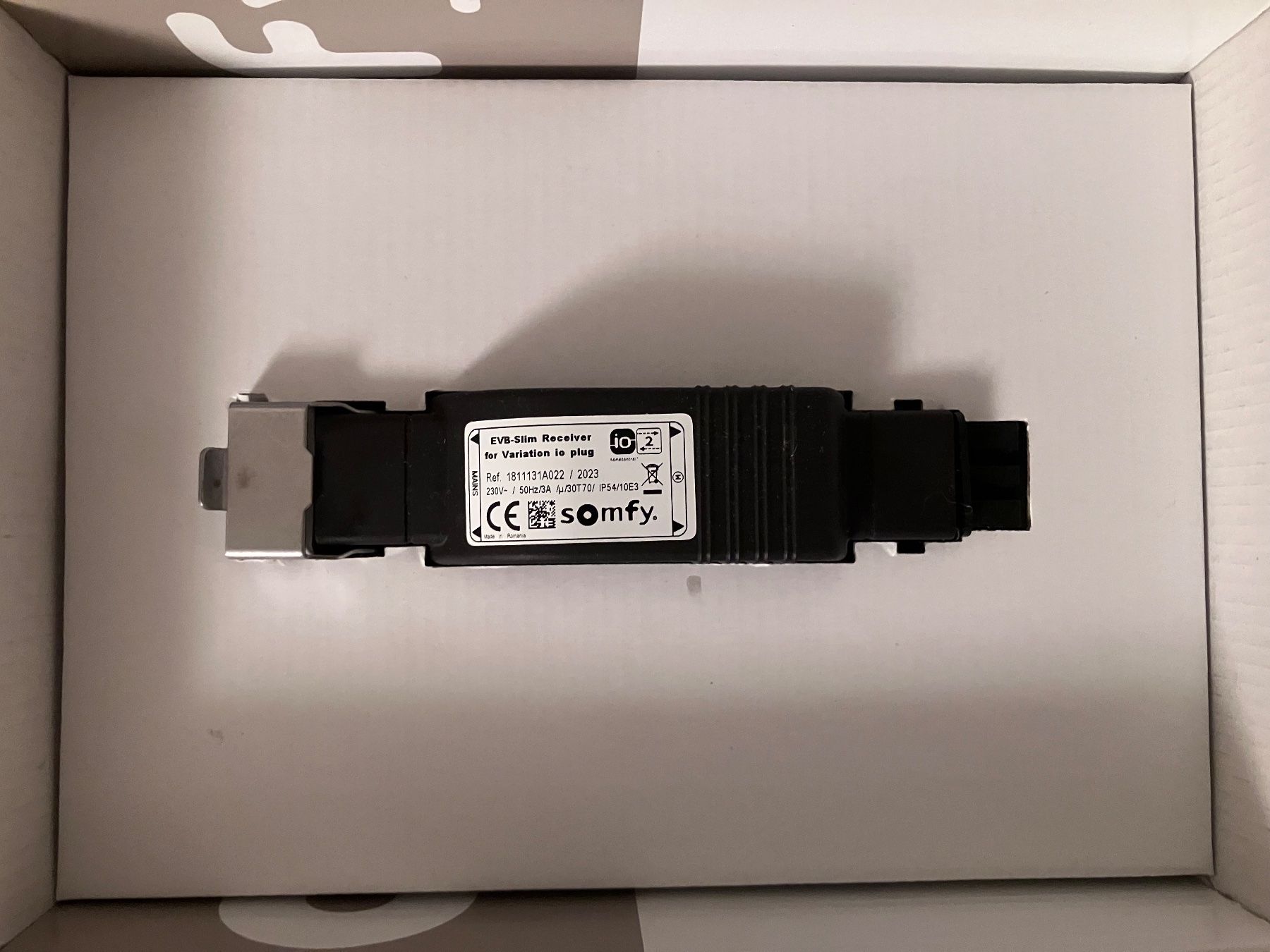 Somfy Markisen: Somfy EVB-Slim Receiver for Variation io plug - Neuware – Neu und originalverpackt aus Zürich von Shalashaska