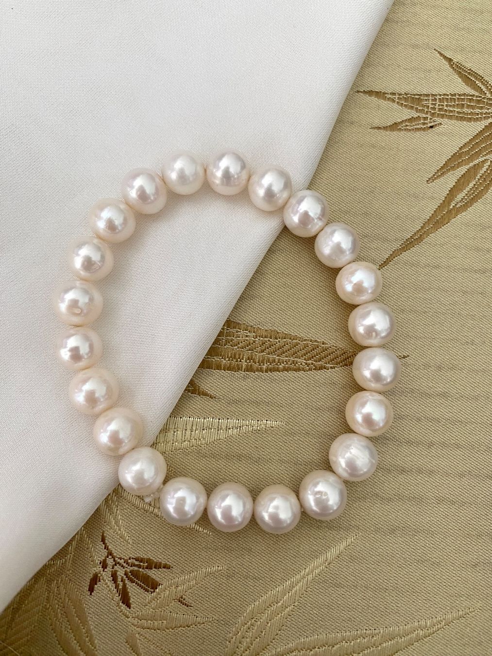 Bracciali & Braccialetti: Süsswasserperlen Armband echte – Nuovo e nell'imballaggio originale da Sarnen venduto da catnini