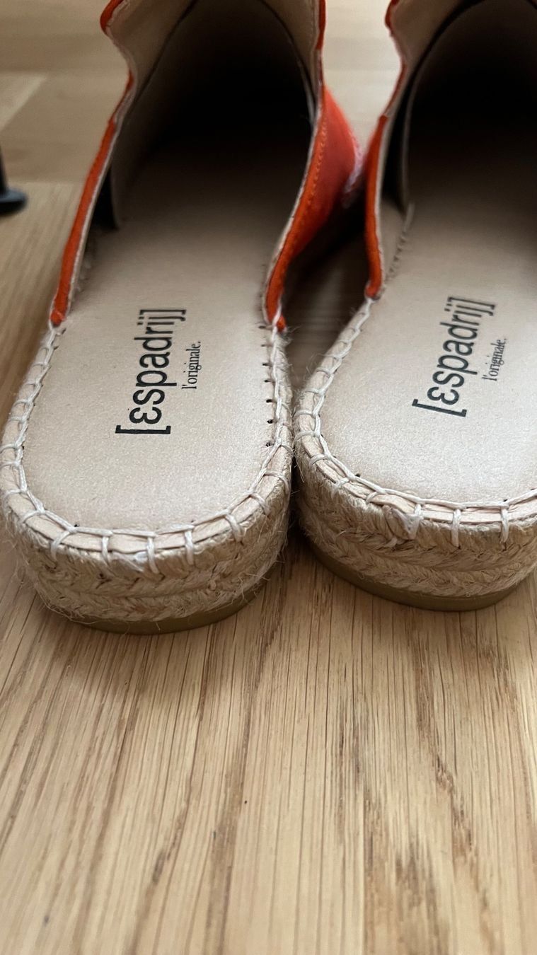 Scarpe da donna: Espadrilles von Espadrij -  Orange, Grösse 38 – Usato da Basel venduto da zukk_ 5