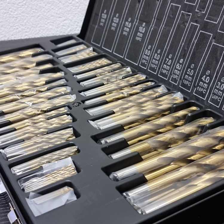 Bohrer Set 1-13mm / 230 teilig / HSS Titan | Kaufen auf Ricardo