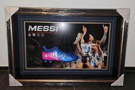 🔥Lionel Messi Fussball - Schuh, Handsigniertes Autogramm🔥
