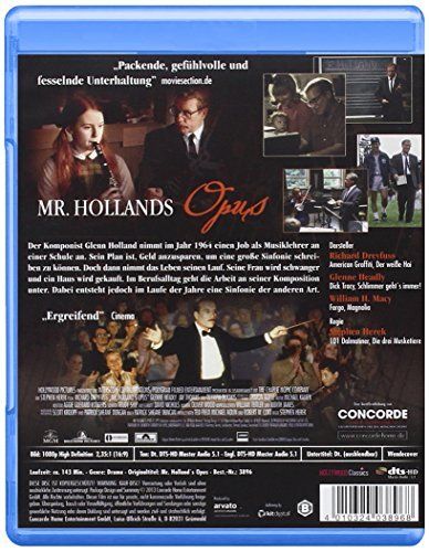 Tutti i DVDs: Mr. Holland's Opus [Blu-ray] – Nuovo e nell'imballaggio originale da Bitsch venduto da Melando 1