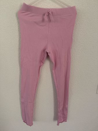 H&M Leggings Ripped pink Grösse 140 neuer Zustand