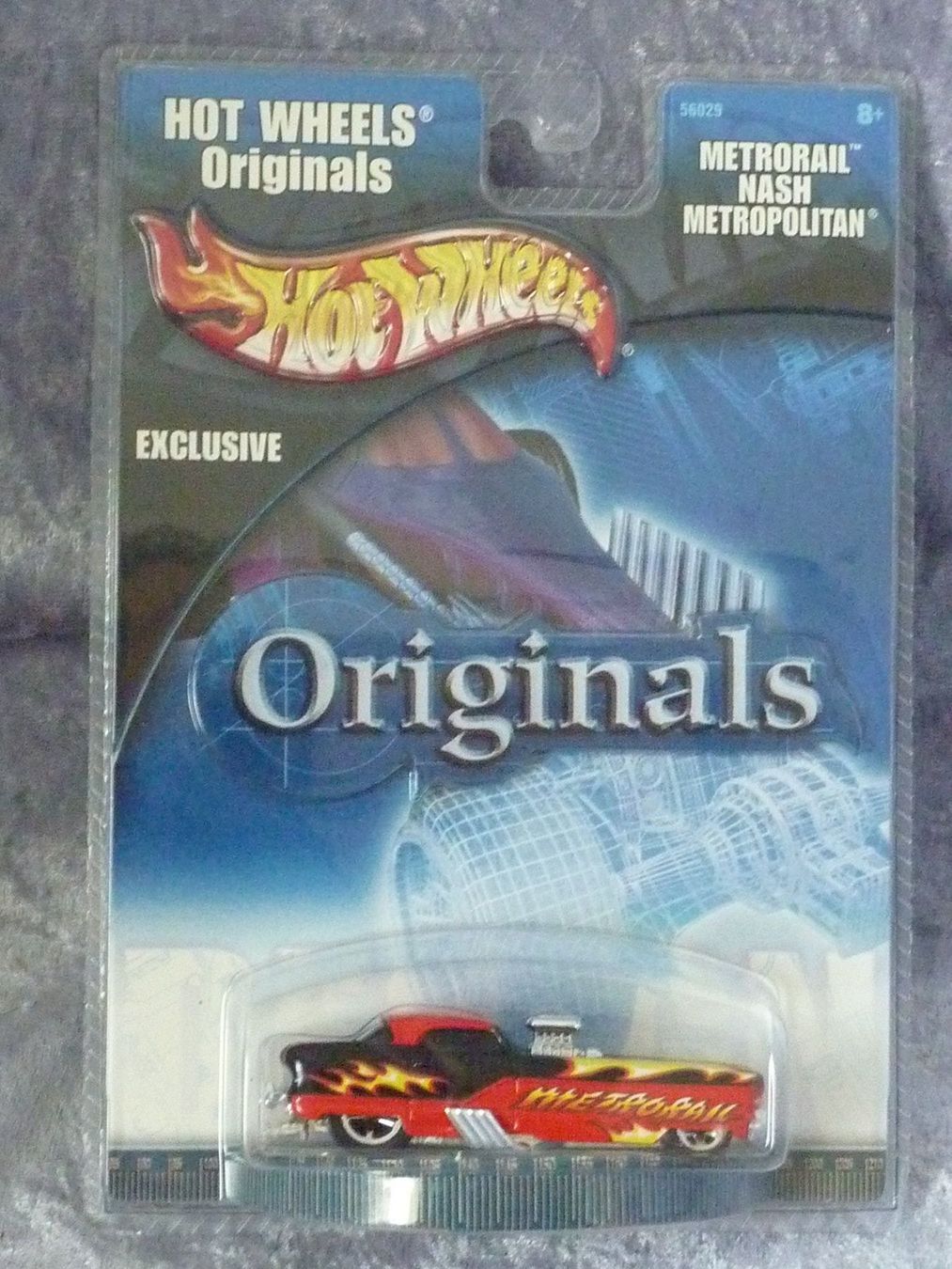 Hot Wheels Modellini d'auto: Metrorail Nash Metropolitan 1:64 – Nuovo e nell'imballaggio originale da Dürrenäsch venduto da Cobra1ch