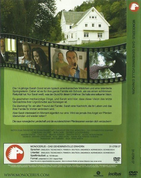 Tutti i DVDs: Monocerus DVD Das geheimnisvolle Einhorn – Usato da St. Margarethen TG venduto da ursk10 1