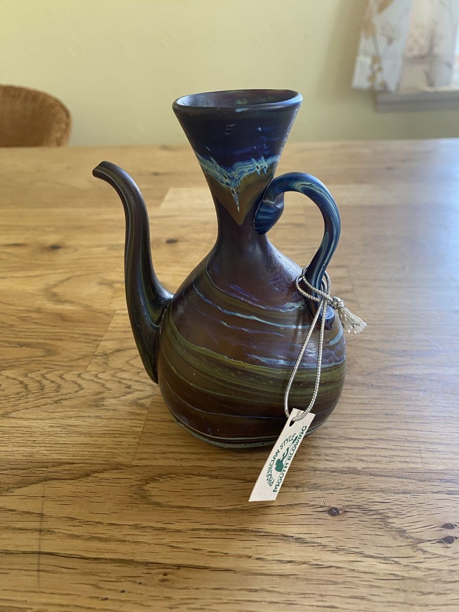 Carafes: Kleiner Krug aus Glas, gebraucht – D'occasion à Flawil par Naphtali