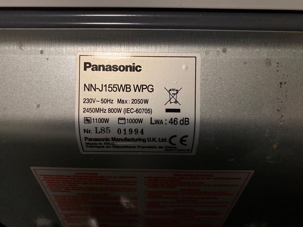 panasonic nn j155w