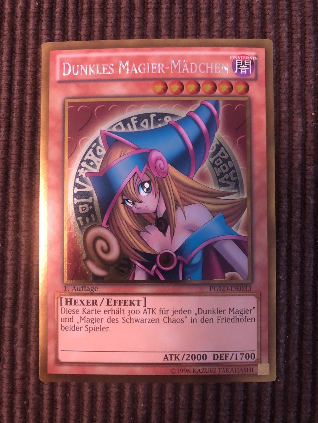 Yugioh Carte collezionabili: Dunkles Magier Mädchen Goldrare PGLD – Usato da Beringen venduto da jme_6td7