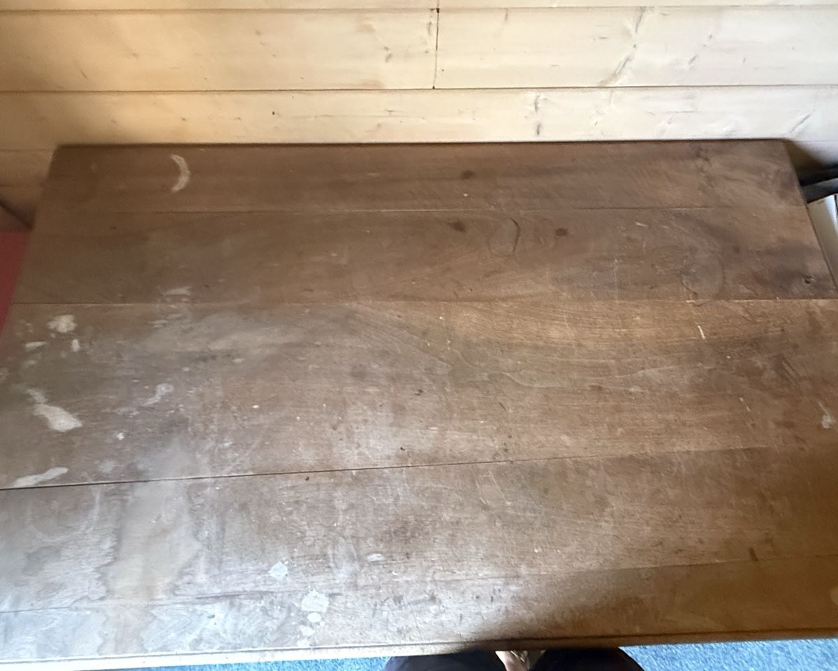 Tische: Biedermeier Tisch Nussbaum massiv – Gebraucht aus Bergdietikon von ulr_r9x5 5