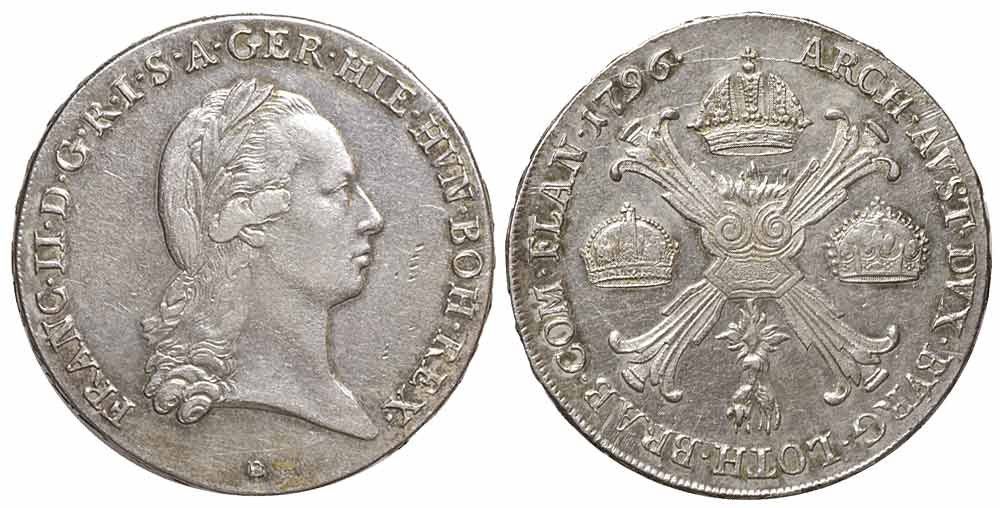 Toutes les monnaies: Slowakei, Taler 1796 B, Kremnitz – D'occasion à Chiasso par Novamarketing
