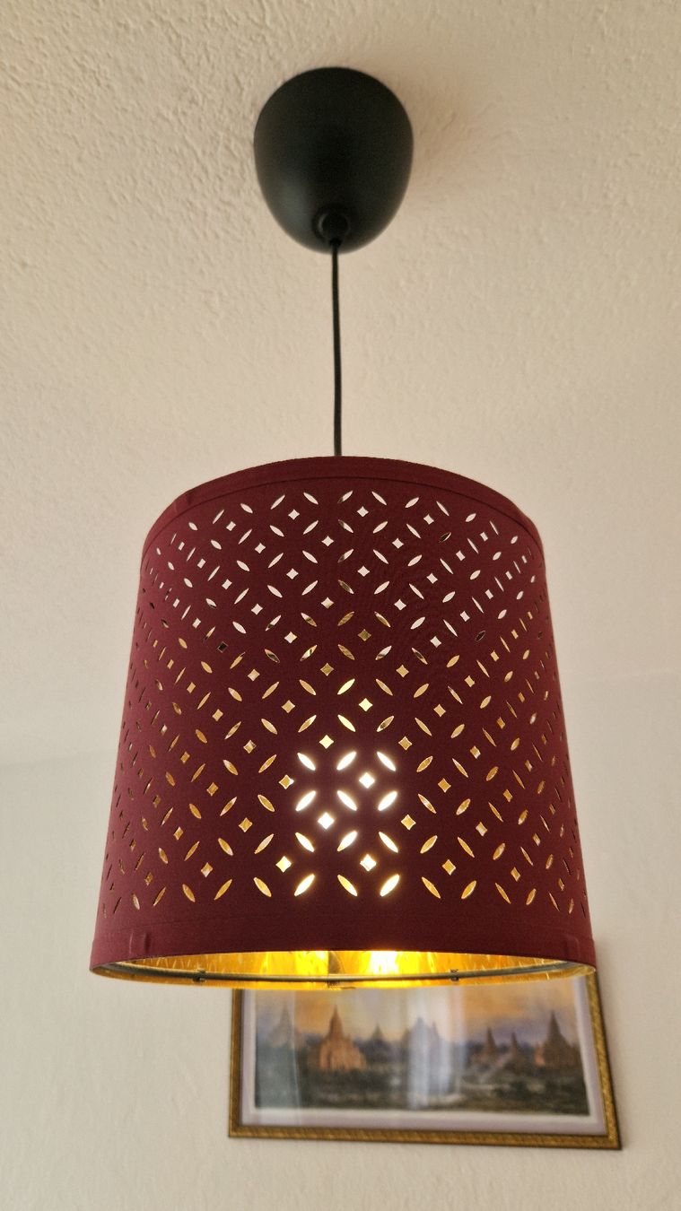 Lampade: Lampe bordeaux-rot – Nuovo (secondo la descrizione) da Jona venduto da bele19 1