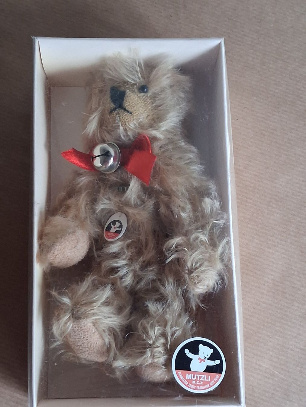 Bambole: Älteren Mutzli  Mini Teddybär mit der OVP – Nuovo e nell'imballaggio originale da Hagendorn venduto da siwasi3