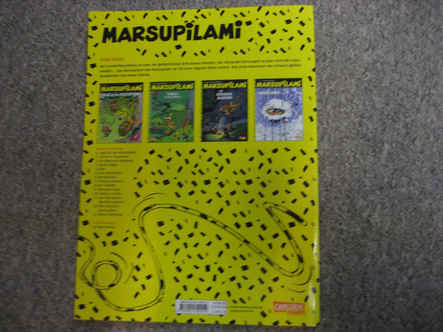 BD: Marsupilami 1 – D'occasion à Bottighofen par Spiderman61 1