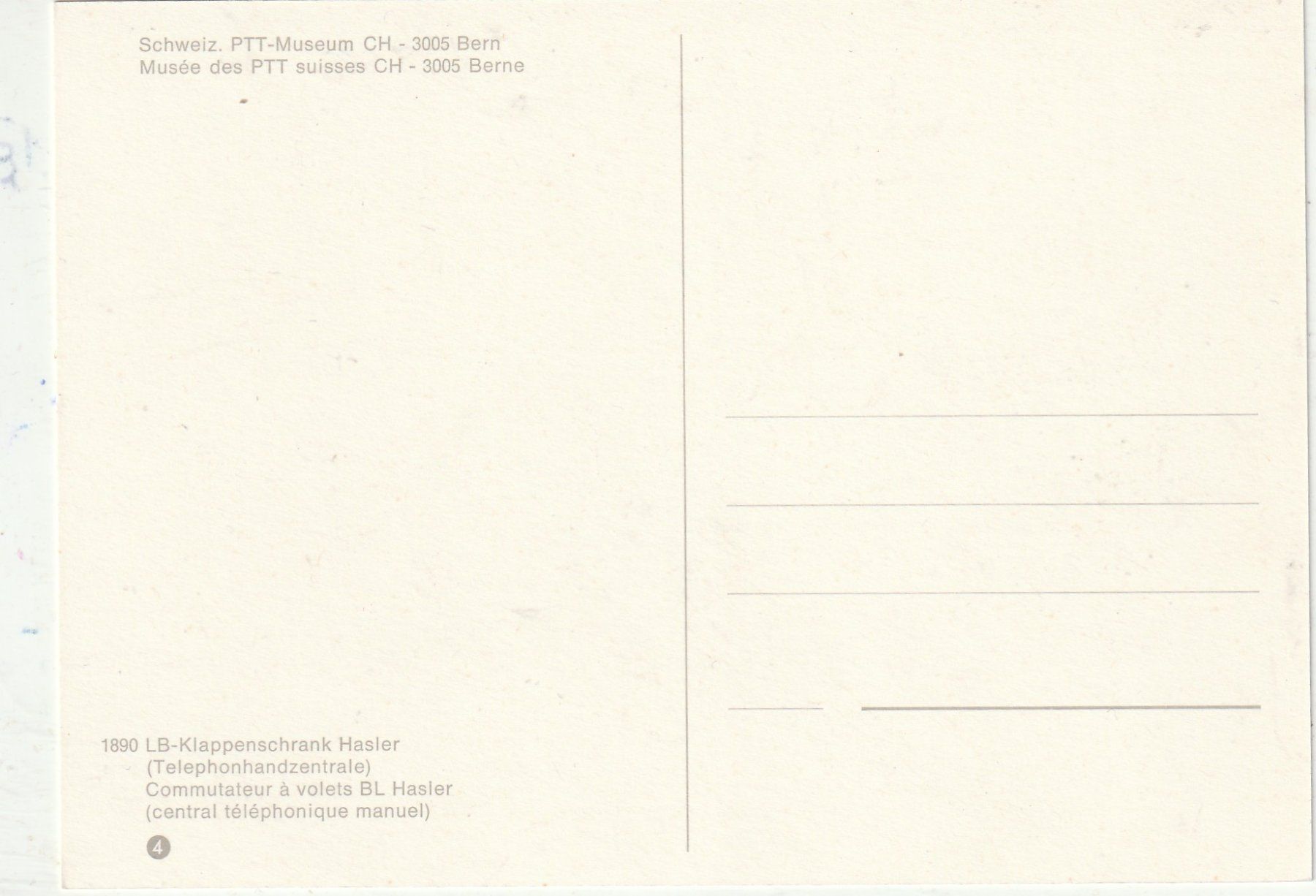 Cartoline postali: Alte Telefonzentrale – Usato da Lumbrein venduto da made02 1