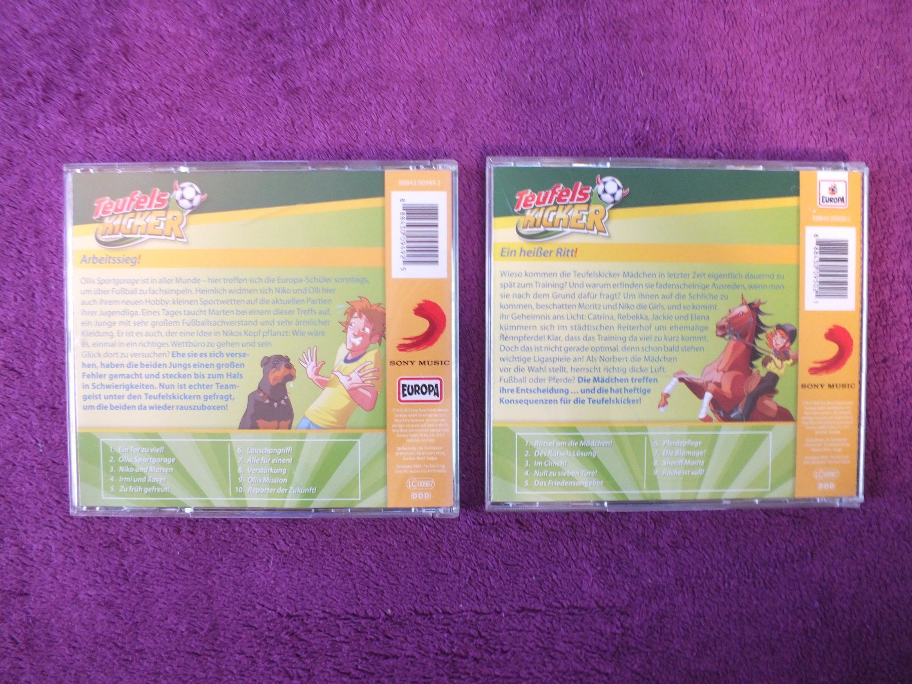 CD: 6 - Die Teufels Kicker - Hörspiel - CD´s – Usato da Müllheim Dorf venduto da Seeeule01 4