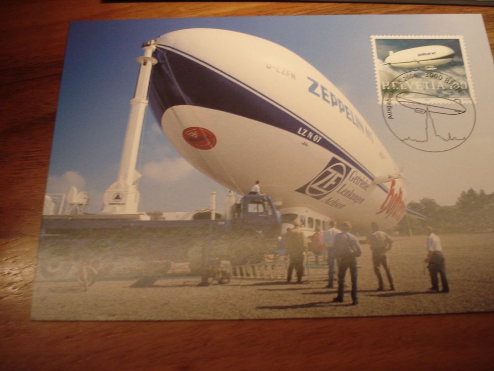 Set Zeppelin, 2004, FDC 4erblock, Maximumkart+ Lose 4erblock | Kaufen ...