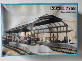 Kibri N Bausatz 7758 "Bahnsteighalle Bonn Hbf" Modelbau