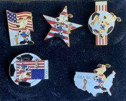 kleine Pin Sammlung   Fussball 1994