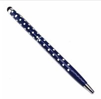 NEUER Kugelschreiber dunkelblau Polka dot Touch Pen - 81222