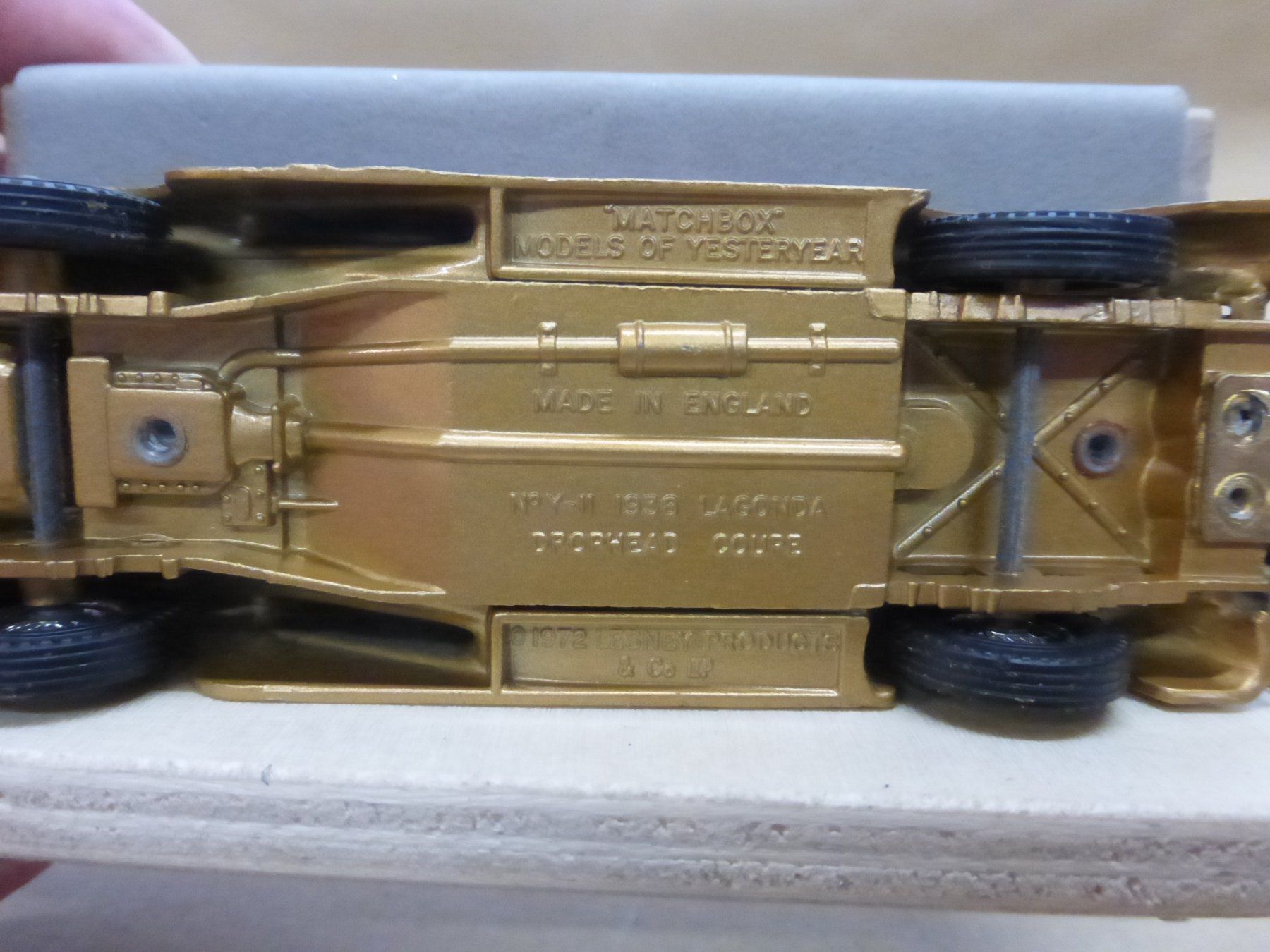 Matchbox Modellini d'auto: Modellauto Matchbox 1939 Lagonda Drophead gebraucht – Usato da Gempen venduto da Smokie72 2