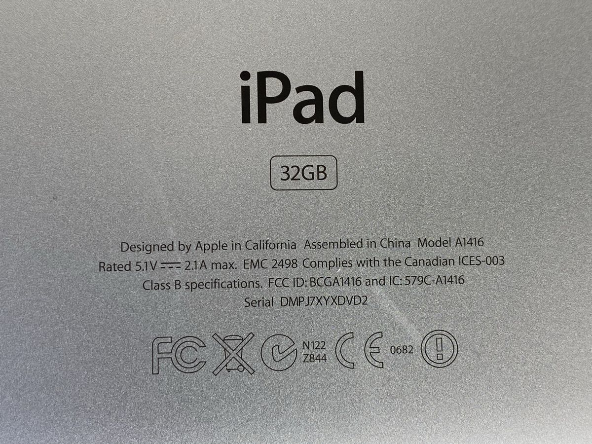 Apple Tablet PC: Apple iPad 3. Generation 32GB WiFi A1416 2012 – Usato da wichtrach venduto da elvena 4