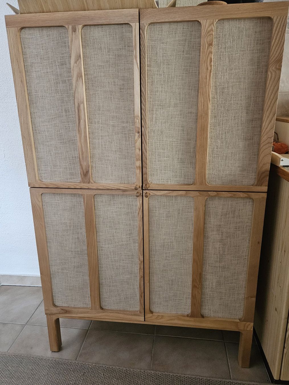 Schränke: Highboard Leinen Natur – Gebraucht aus Nuglar von mjc_cw9f 1