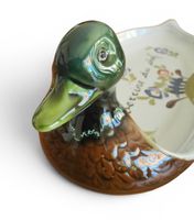Vintage Keramik Schale Ente "Terrine du chef" / Stockente