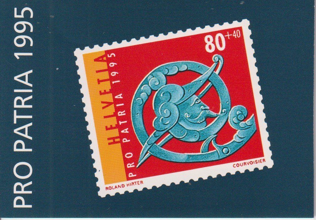 Alle Briefmarken: Markenheft Pro Patria 1995 ET gestempelt+++++ – Gebraucht aus Samnaun-Compatsch von Muckimu