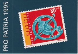 Markenheft Pro Patria 1995 ET gestempelt+++++